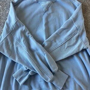 Aerie Oversized Blue Crewneck